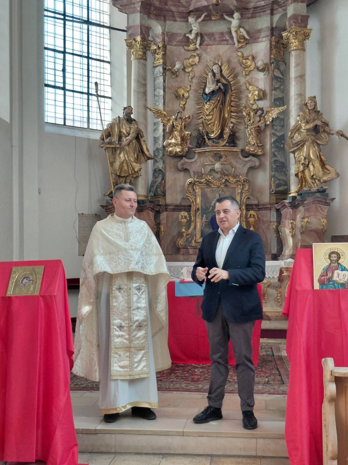 Божествена света литургия на български език за българската общност в гр. Ландсхут